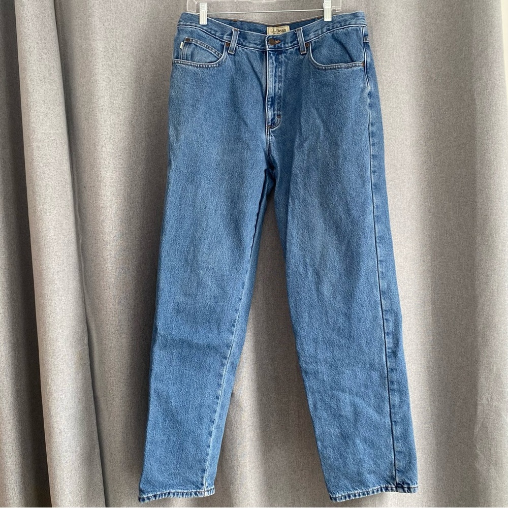 L.L. Bean Men's Natural Fit Flannel Lined‎ Jeans 36x34